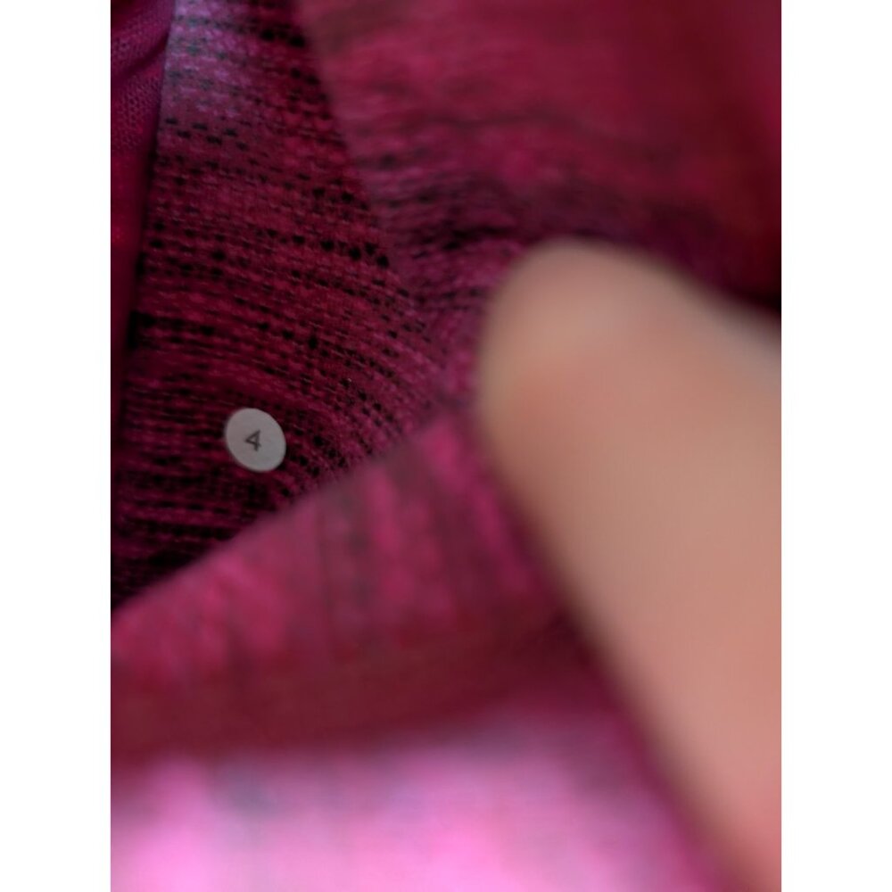 Lululemon Define Jacket Marvel 4 Berry Pink Full Zip Mock Neck Active Long Sleev - Picture 5 of 7